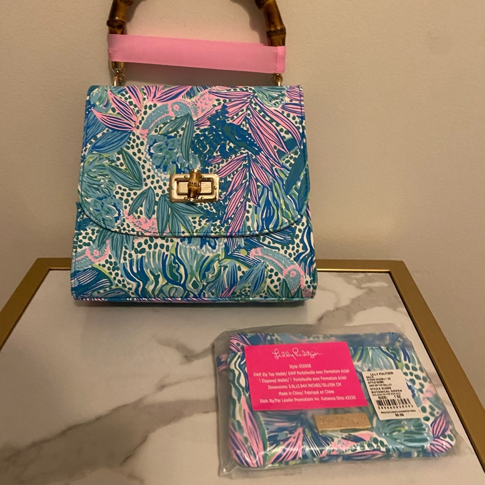 BRAND NEW - Lilly Pulitzer Bag and Wallet!!
